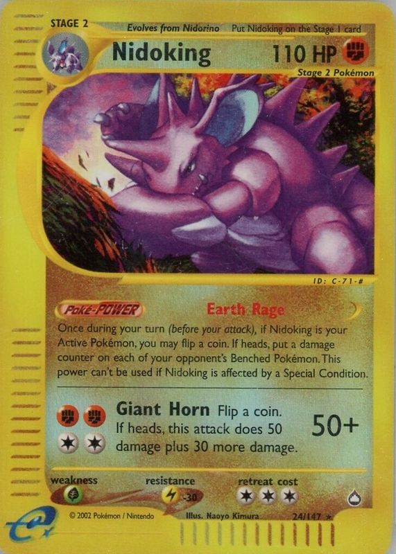 Nidoking 24/147 - Aquapolis