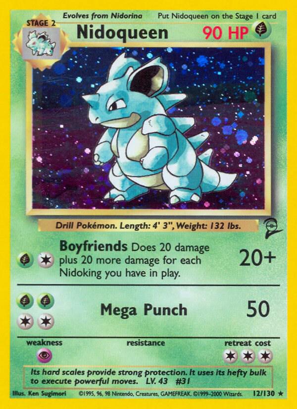 Nidoqueen 12/130 - Base Set 2