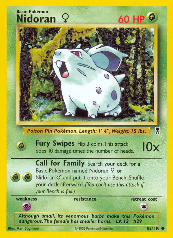 Nidoran F 82/110 - Legendary Collection