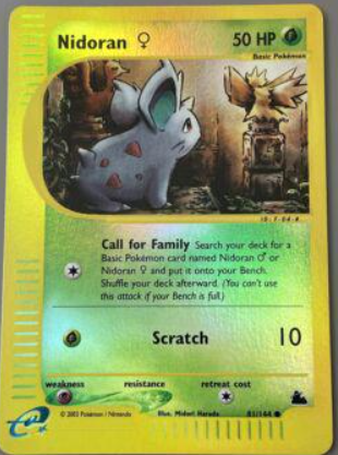 Nidoran F 81/144 - Skyridge