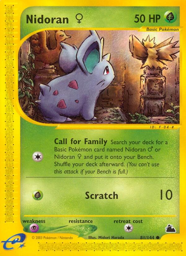 Nidoran F 81/144 - Skyridge