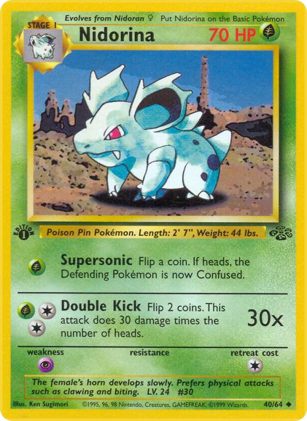 Nidorina 40/64 - Jungle Set