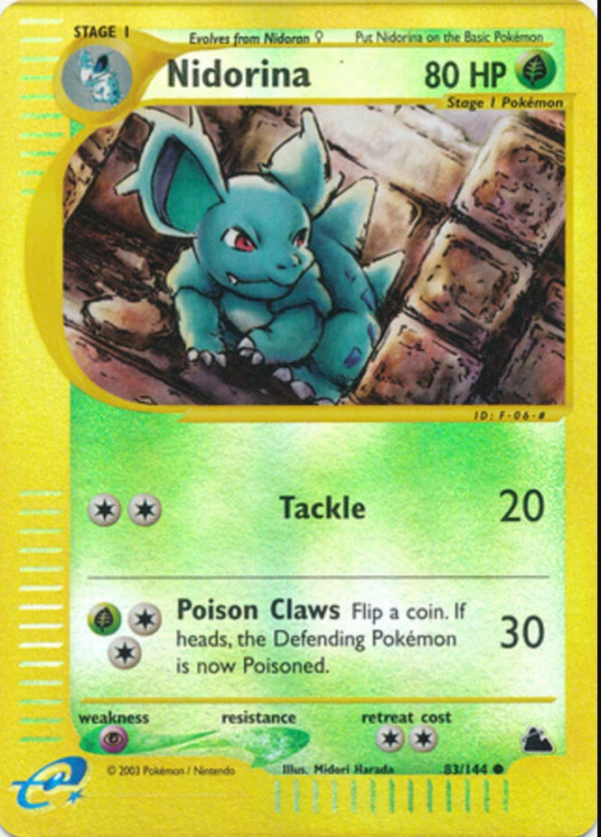 Nidorina 83/144 - Skyridge