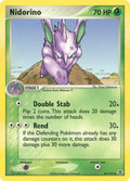 Nidorino 41/112 - EX Fire Red & Leaf Green