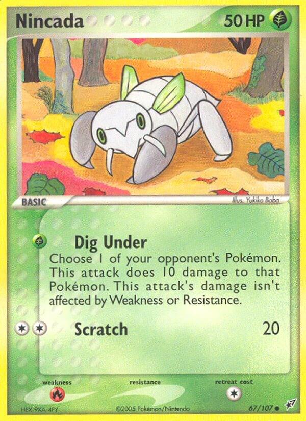 Nincada 67/107 - EX Deoxys