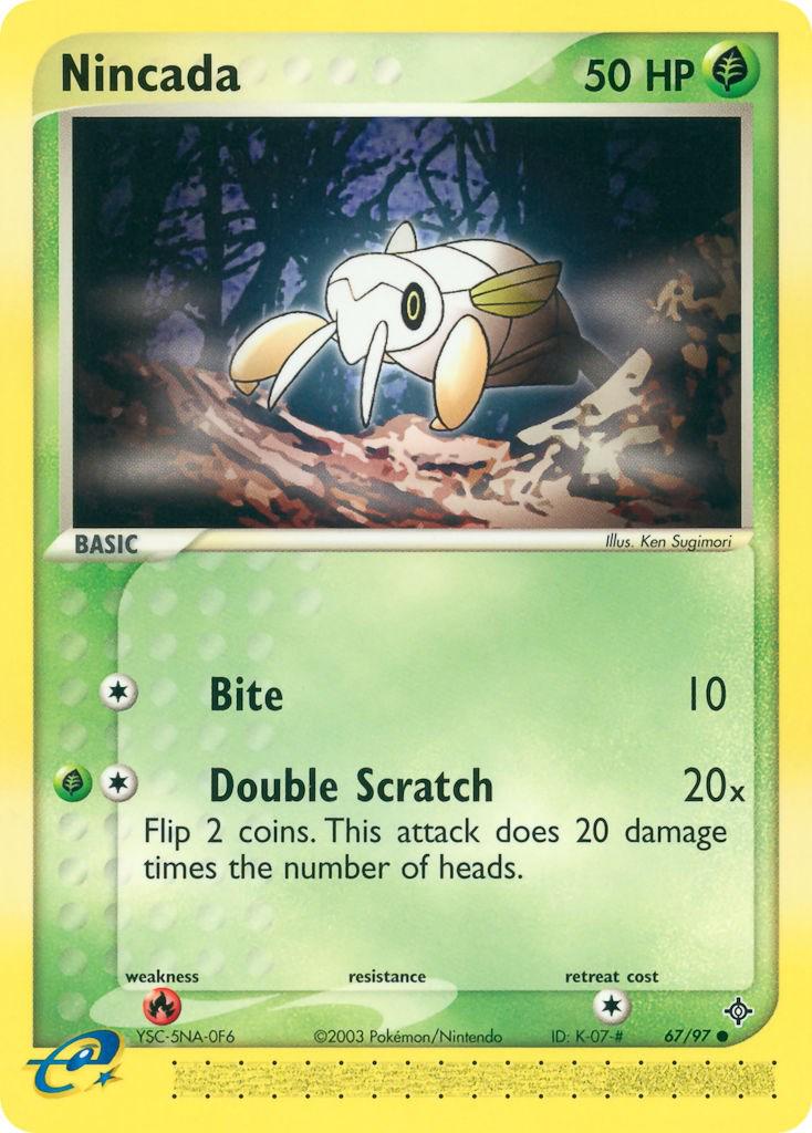 Nincada 67/97 - EX Dragon