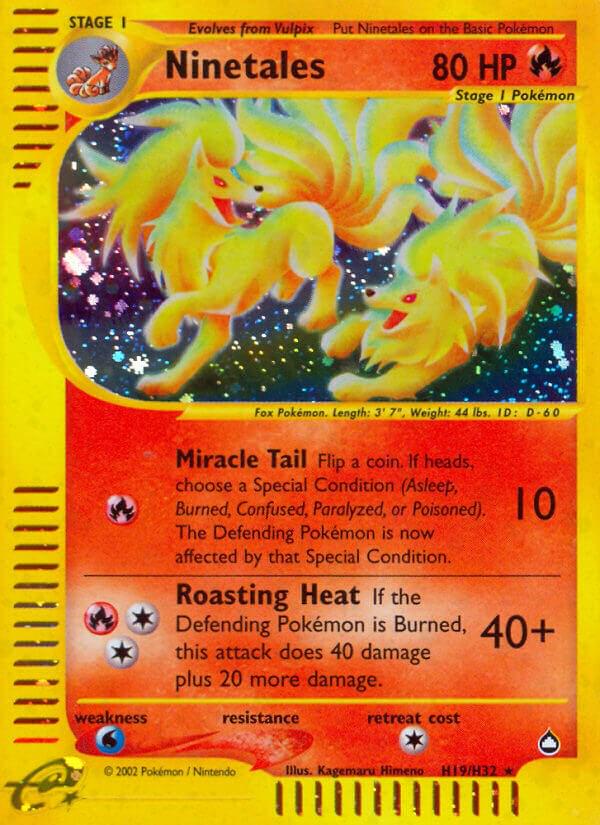Ninetales H19/147 - Aquapolis