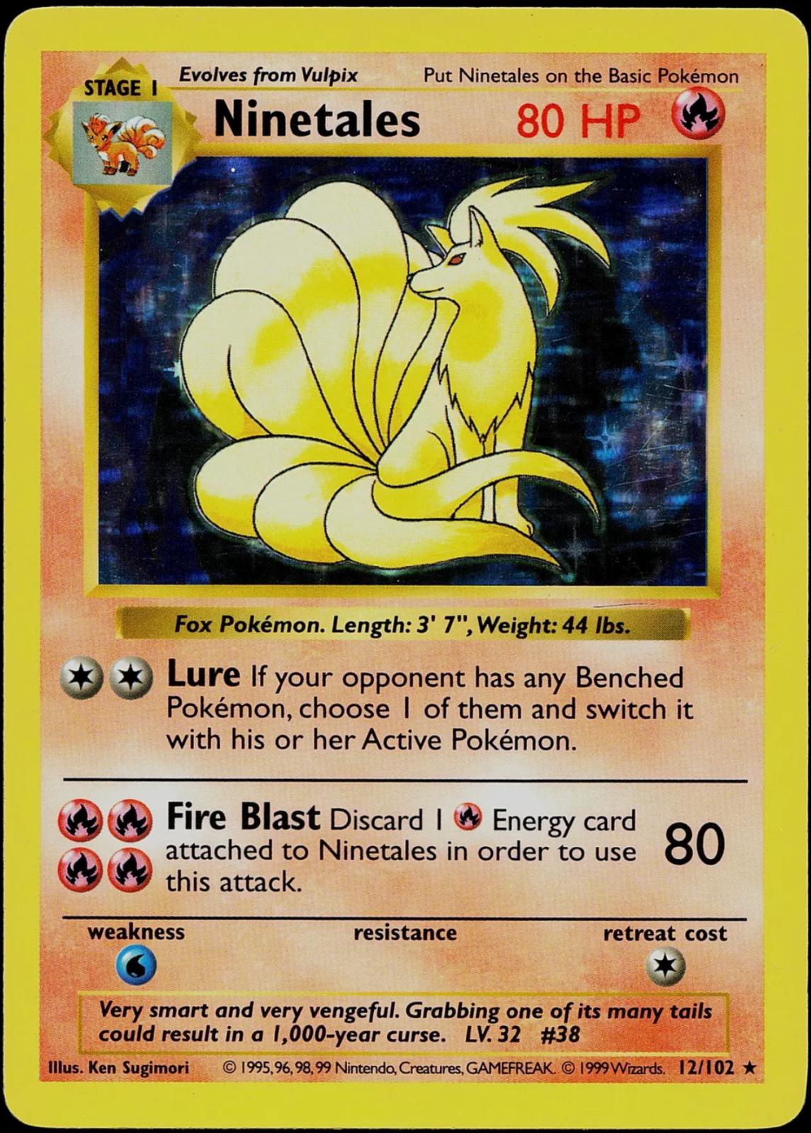 Ninetales 12/102 - Base Set