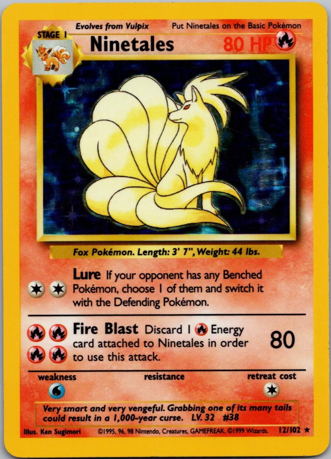 Ninetales 12/102 - Base Set