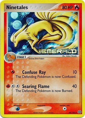 Ninetales 38/106 - EX Emerald