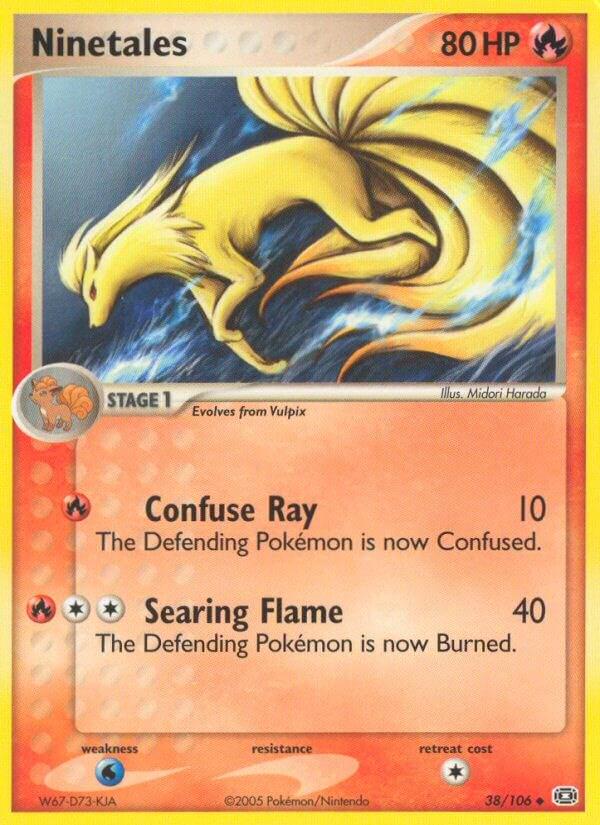 Ninetales 38/106 - EX Emerald