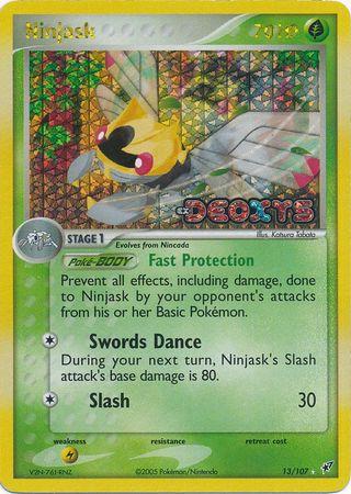 Ninjask 13/107 - EX Deoxys