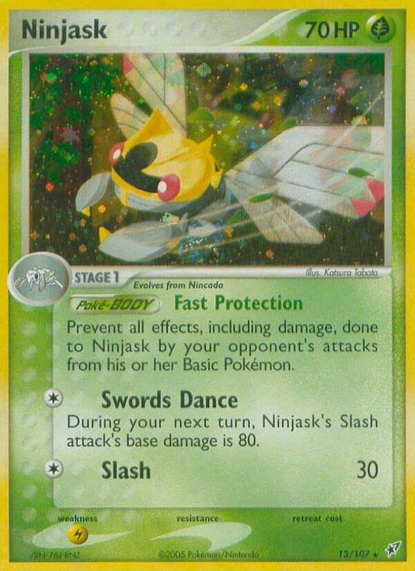 Ninjask 13/107 - EX Deoxys