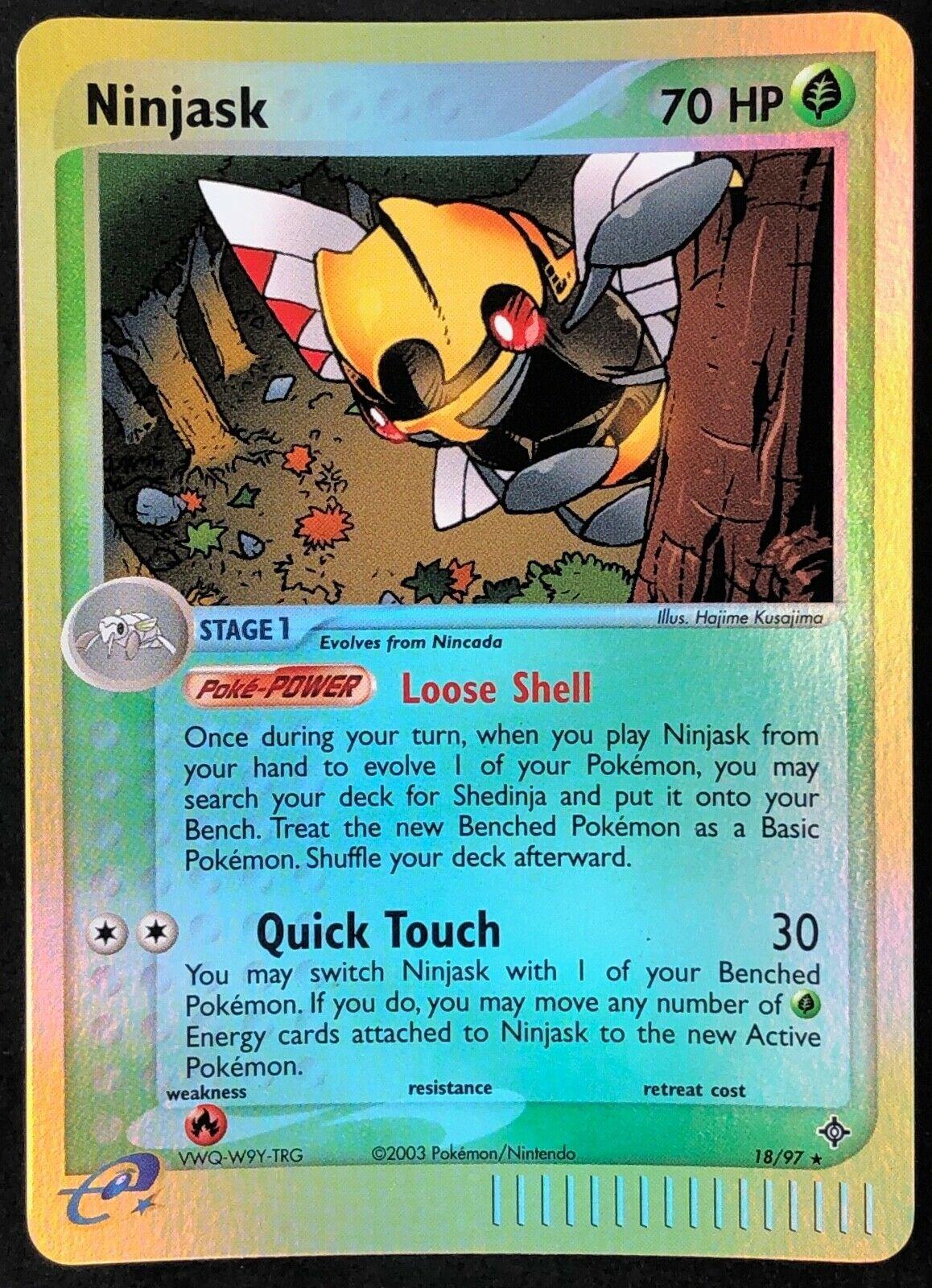 Ninjask 18/97 - EX Dragon