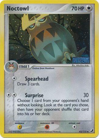 Noctowl 43/115 - EX Unseen Forces