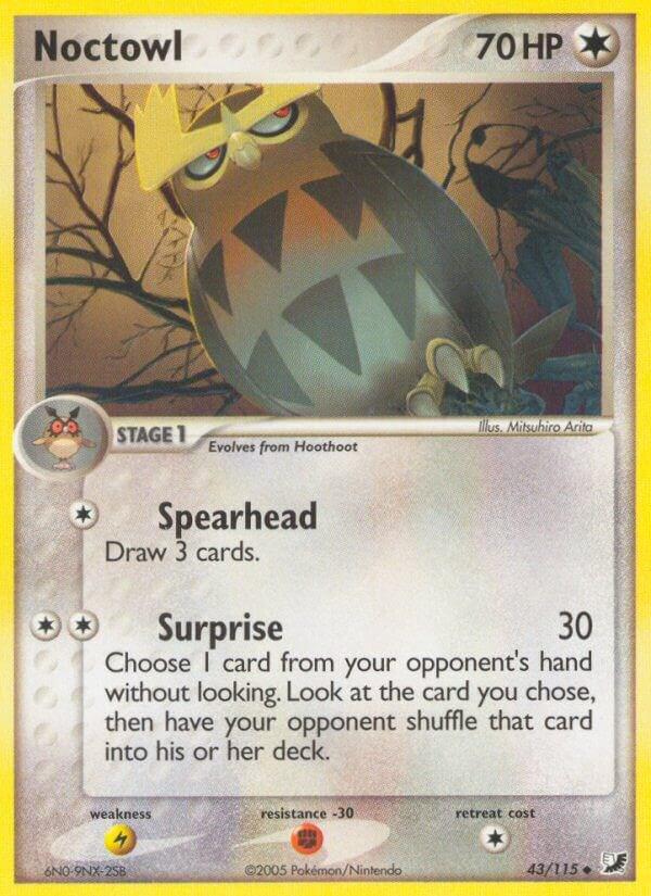 Noctowl 43/115 - EX Unseen Forces