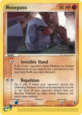 Nosepass 18/109 - EX Ruby & Sapphire