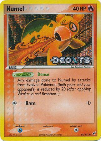 Numel 68/107 - EX Deoxys