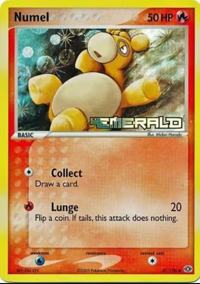 Numel 57/106 - EX Emerald