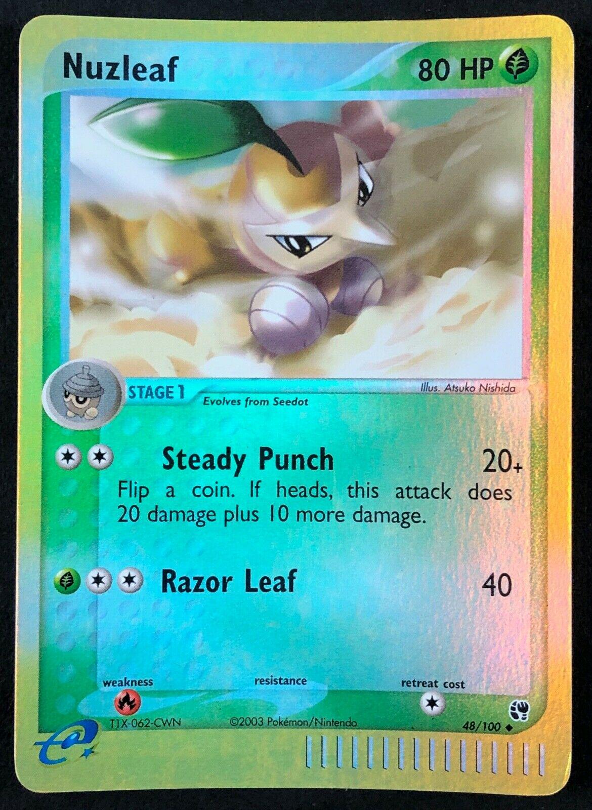 Nuzleaf 48/100 - EX Sandstorm