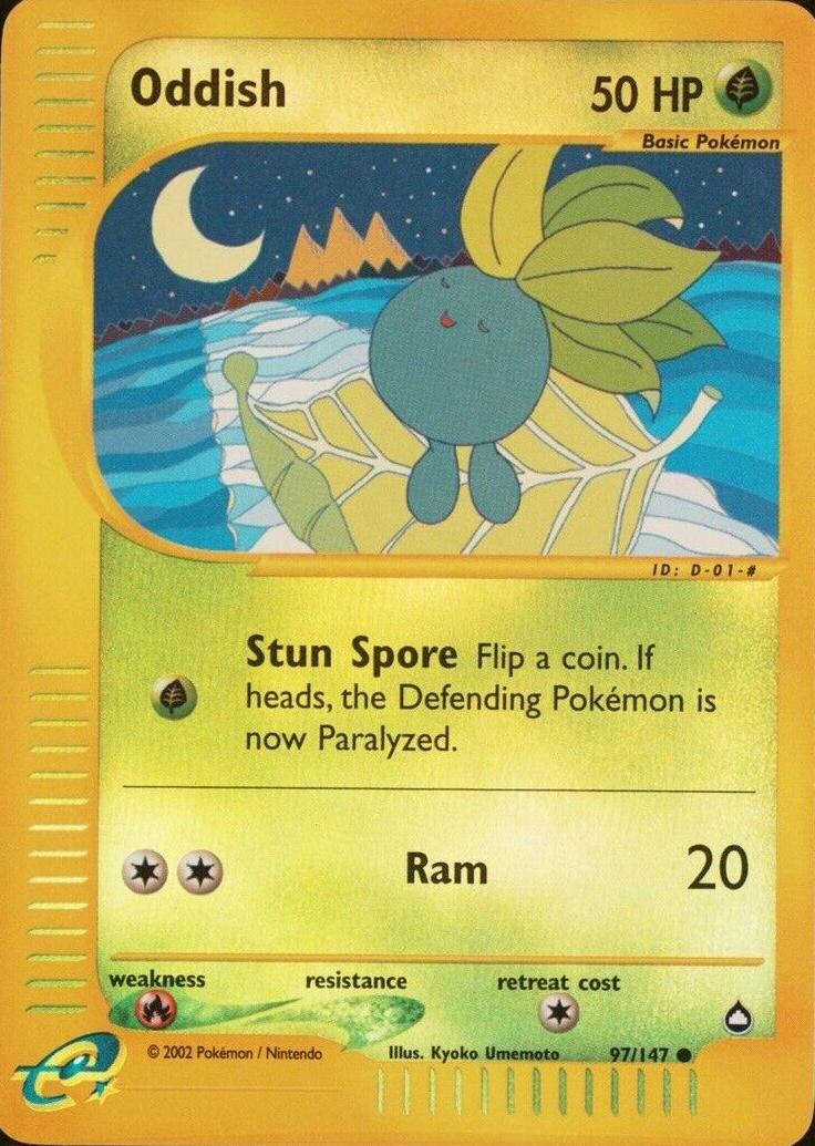 Oddish 97/147 - Aquapolis
