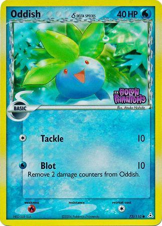 Oddish 73/110 - EX Holon Phantoms