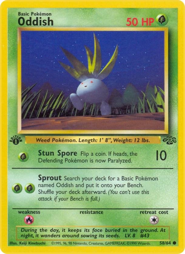 Oddish 58/64 - Jungle Set