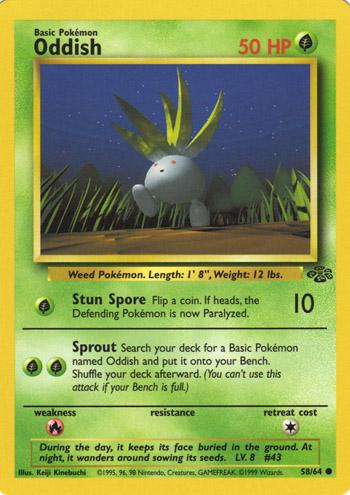 Oddish 58/64 - Jungle Set