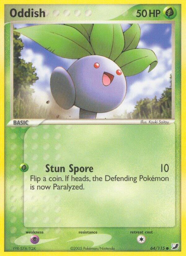 Oddish 64/115 - EX Unseen Forces