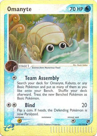 Omanyte 70/100 - EX Sandstorm