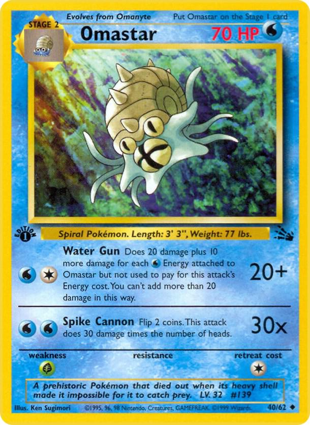 Omastar 40/62 - Fossil Set