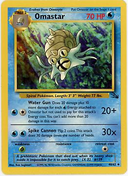 Omastar 40/62 - Fossil Set