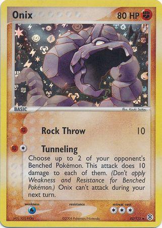 Onix 42/112 - EX Fire Red & Leaf Green