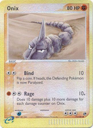 Onix 71/100 - EX Sandstorm