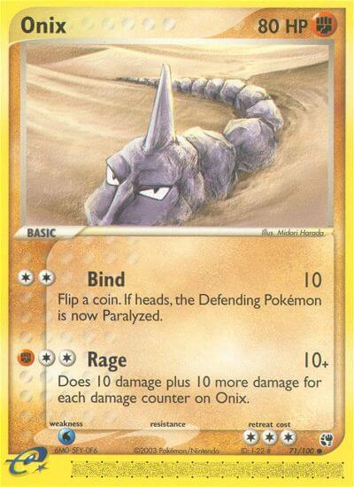 Onix 71/100 - EX Sandstorm