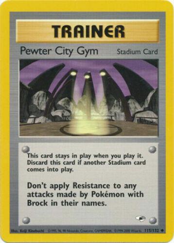 Pewter City Gym 115/132 - Gym Heroes