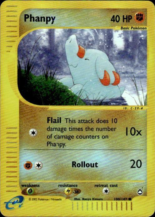 Phanpy 100/147 - Aquapolis