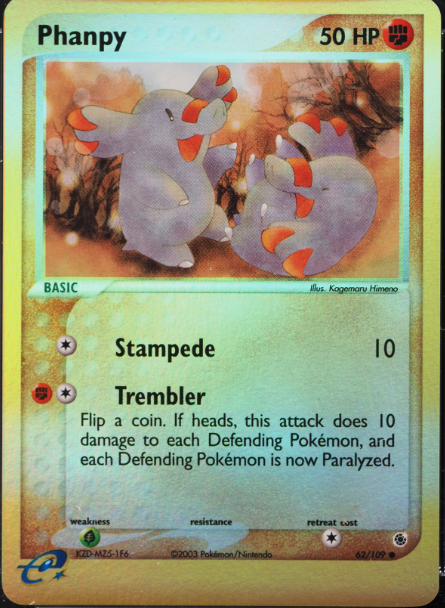 Phanpy 62/109 - EX Ruby & Sapphire
