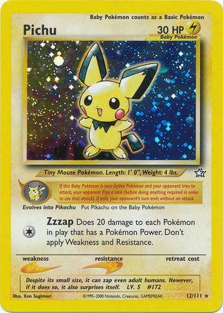 Pichu 12/111 - Neo Genesis