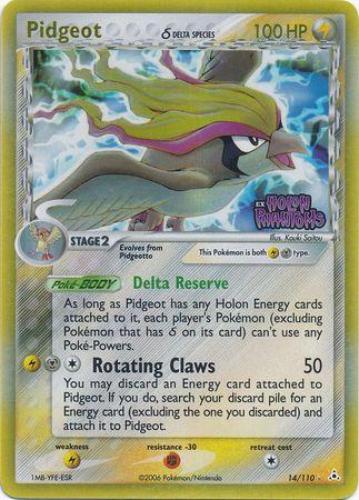 Pidgeot 14/110 - EX Holon Phantoms