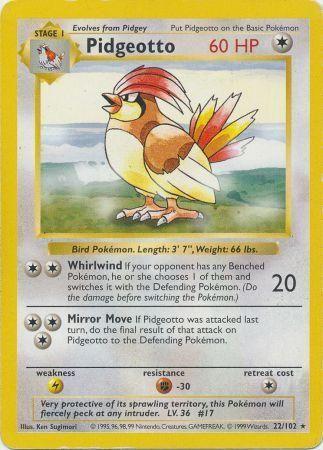 Pidgeotto 22/102 - Base Set