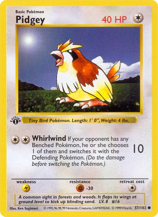 Pidgey 57/102 - Base Set