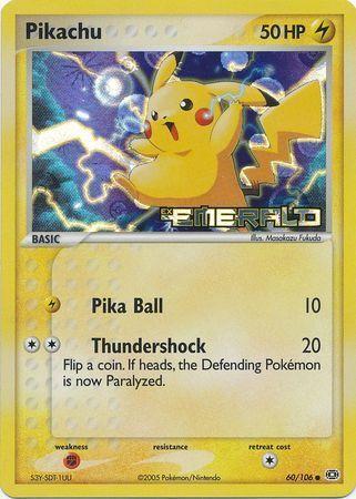 Pikachu 60/106 - EX Emerald
