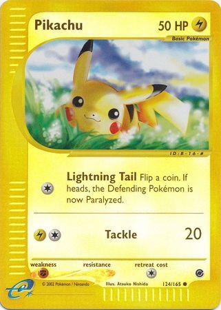 Pikachu 124/165 - Expedition