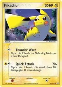 Pikachu 78/110 - EX Holon Phantoms