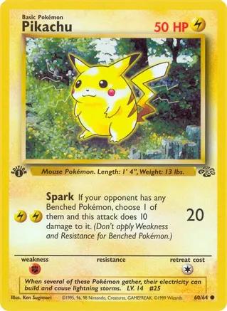 Pikachu 60/64 - Jungle Set