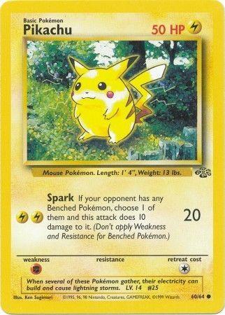 Pikachu 60/64 - Jungle Set