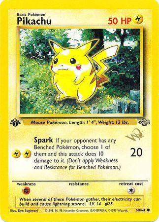 Pikachu 60/64 - Jungle Set