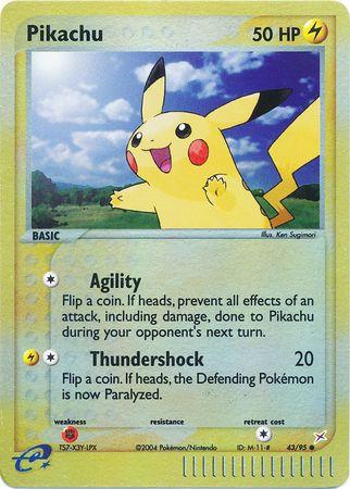 Pikachu 43/95 - EX Team Magma vs Team Aqua