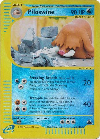 Piloswine 24/144 - Skyridge